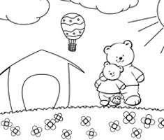 [Translate to english australien:] NUK colouring page