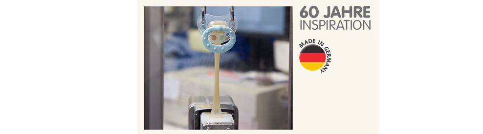 [Translate to english australien:] 60 years NUK pacifiers