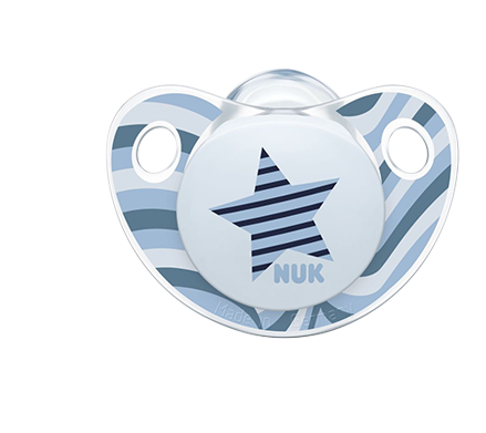 [Translate to english australien:] NUK Trendline pacifier with flat button