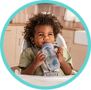 [Translate to English (Australia) (Reborn) nuk.com.au:] Baby with Learner Straw