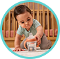 [Translate to English (Australia) (Reborn) nuk.com.au:] Baby with Learner Bottle