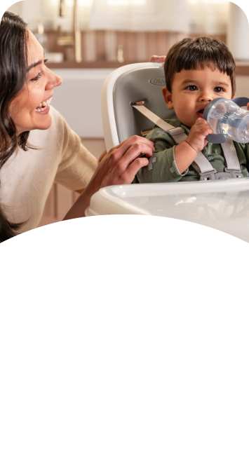 [Translate to English (Australia) (Reborn) nuk.com.au:] Mother and Baby with Learner bottle