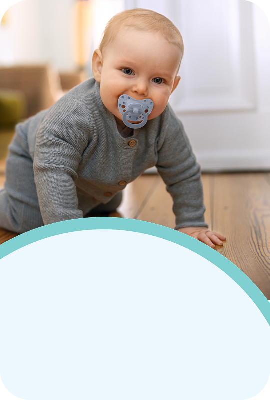 [Translate to English (Australia) (Reborn) nuk.com.au:] Baby with soother