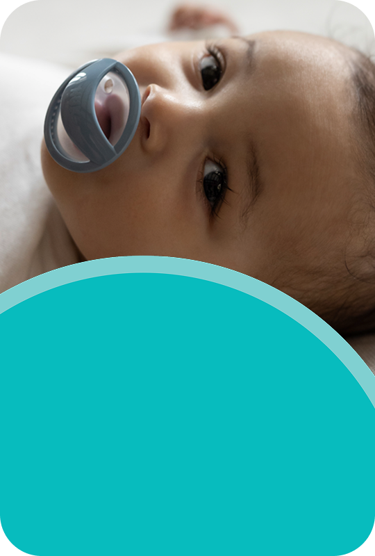 [Translate to English (Australia) (Reborn) nuk.com.au:] Baby with soother