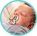 [Translate to English (Australia) (Reborn) nuk.com.au:] Baby with soother