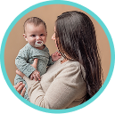 [Translate to English (Australia) (Reborn) nuk.com.au:] Mother with baby and soother