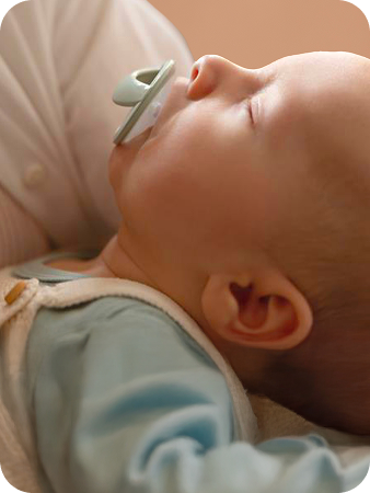 [Translate to English (Australia) (Reborn) nuk.com.au:] Baby with soother