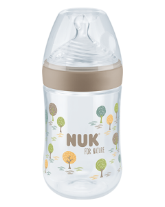 NUK for Nature baby bottle with Temperature Control